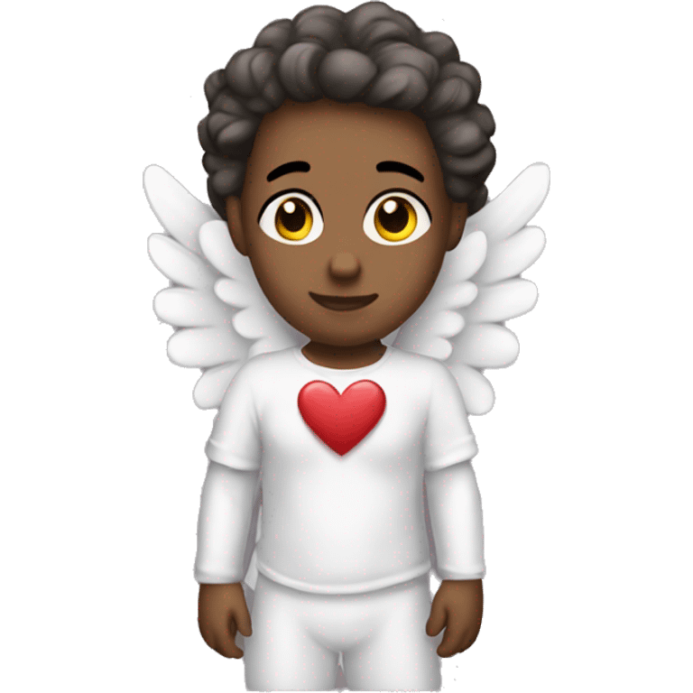 Realistic Cupid angel emoji