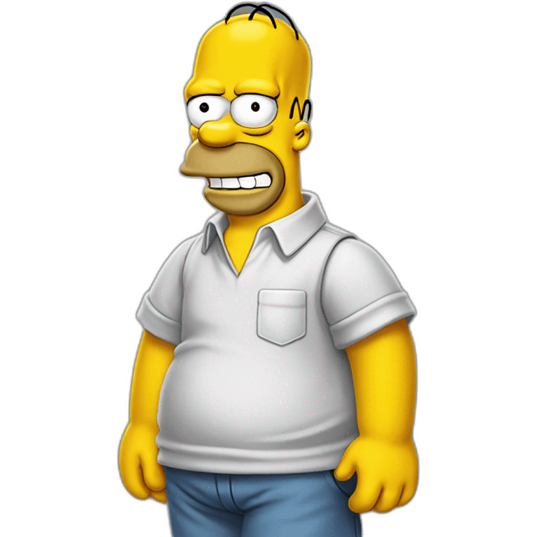 Homer simpson rigole emoji