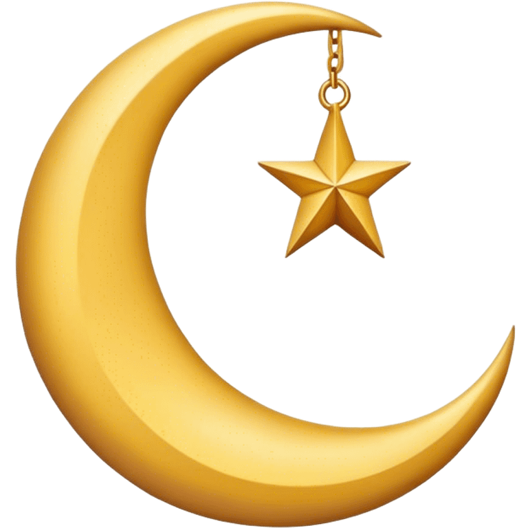 Ramadan crescent  emoji