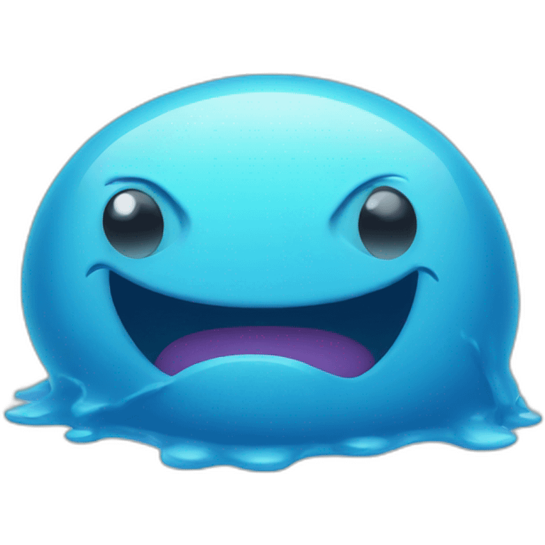 blue slime emoji