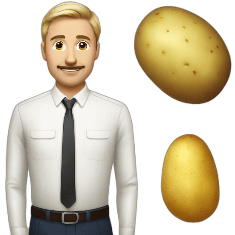 Lukoshenko and potato emoji