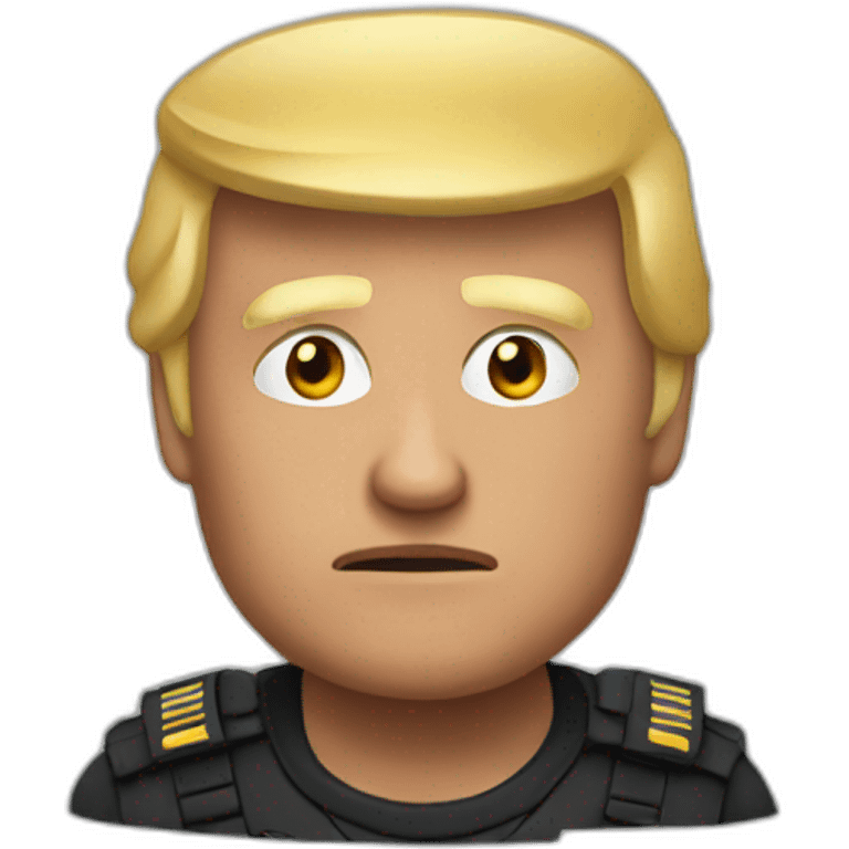 Trump arrest emoji