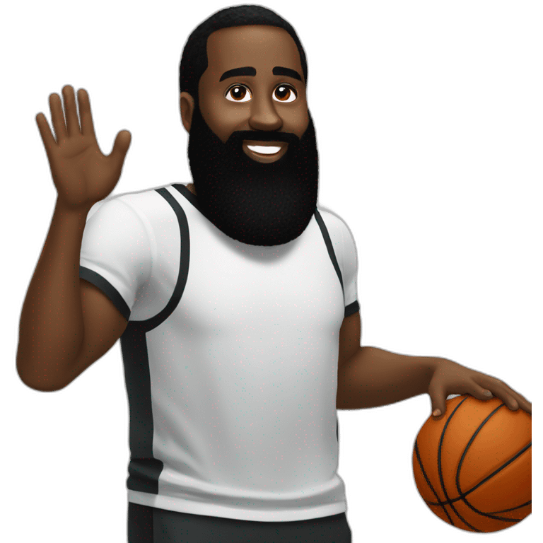 james harden stirring the pot celebration emoji