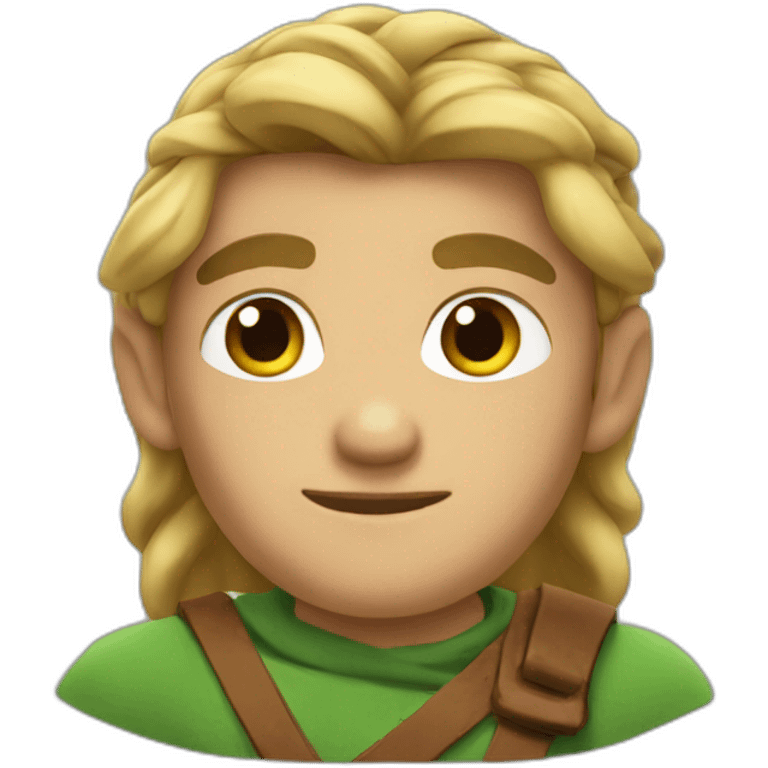 link the cartoon character emoji