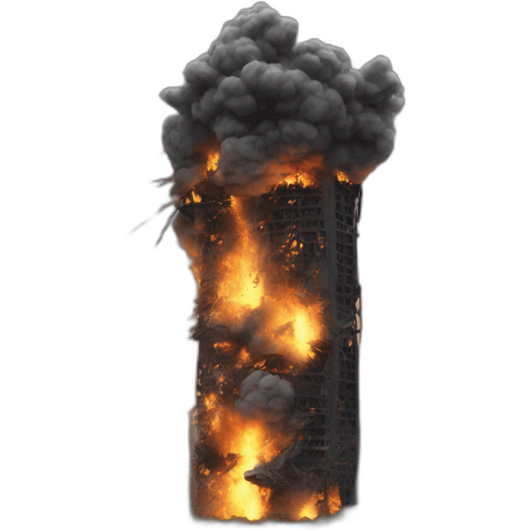 Twins tower crash emoji