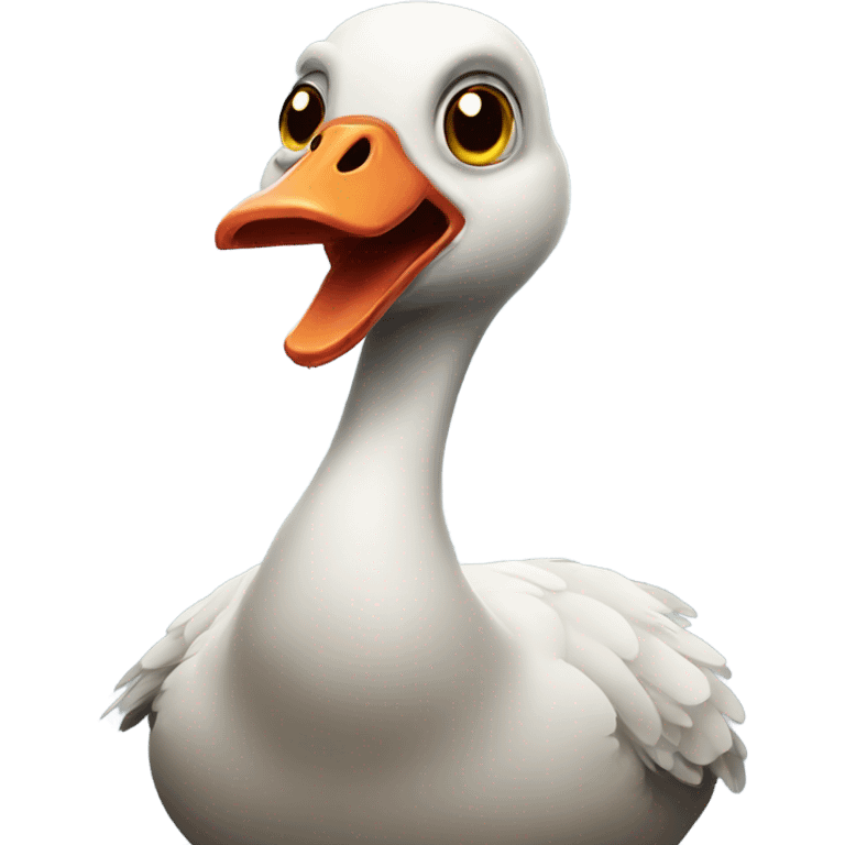 Zombie goose emoji