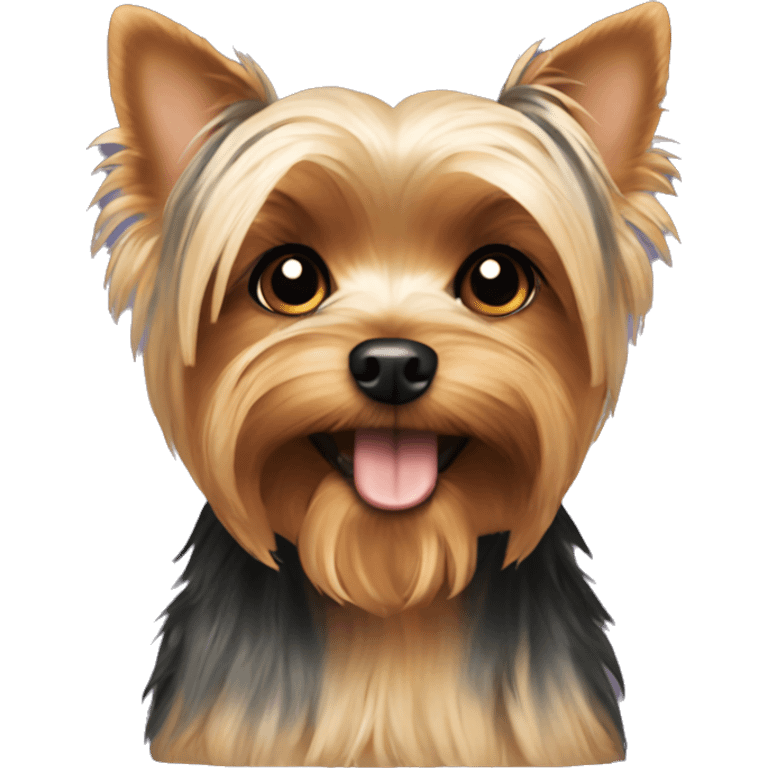 yorkie dog emoji