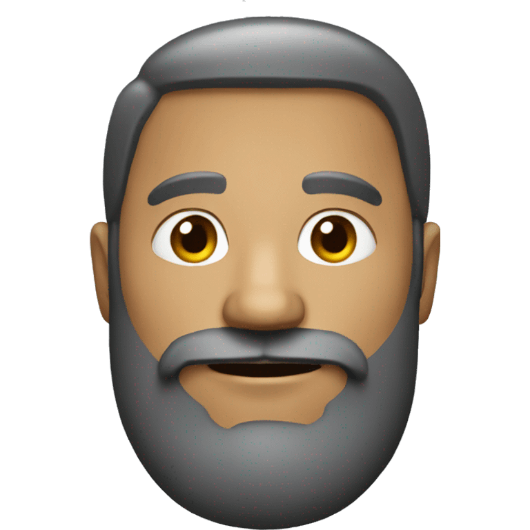 Man with beard emoji