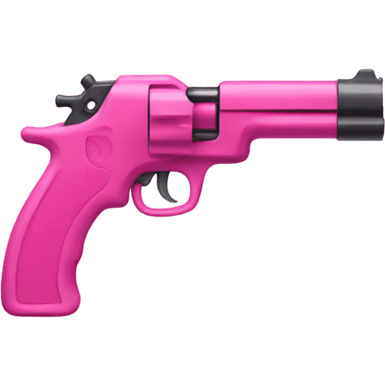 Pink gun emoji