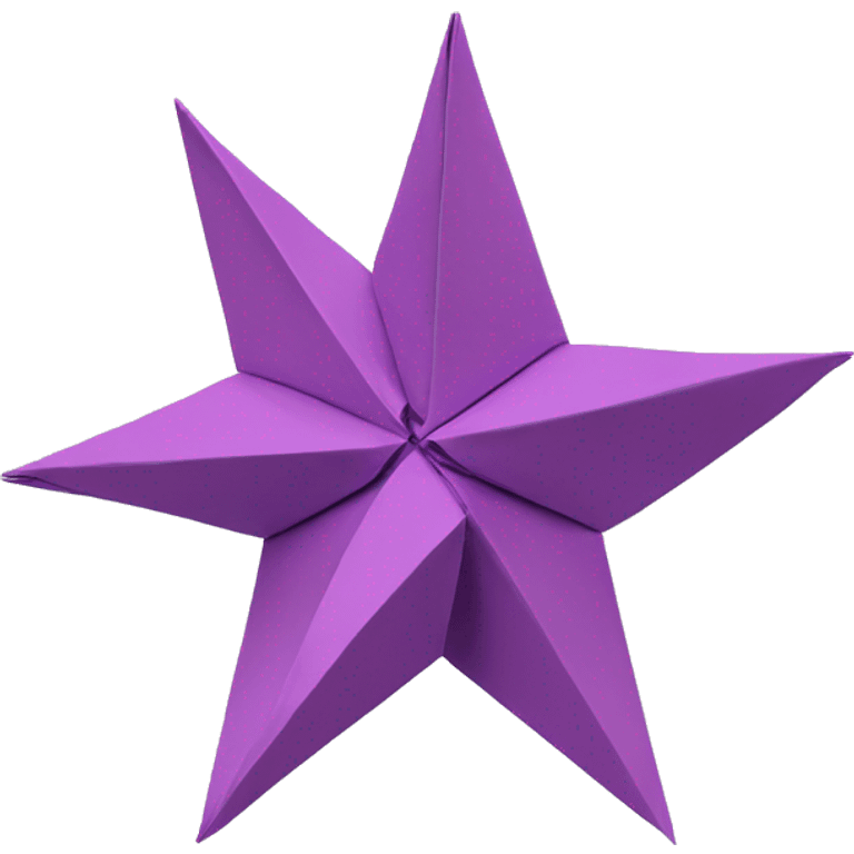 origami modular star emoji