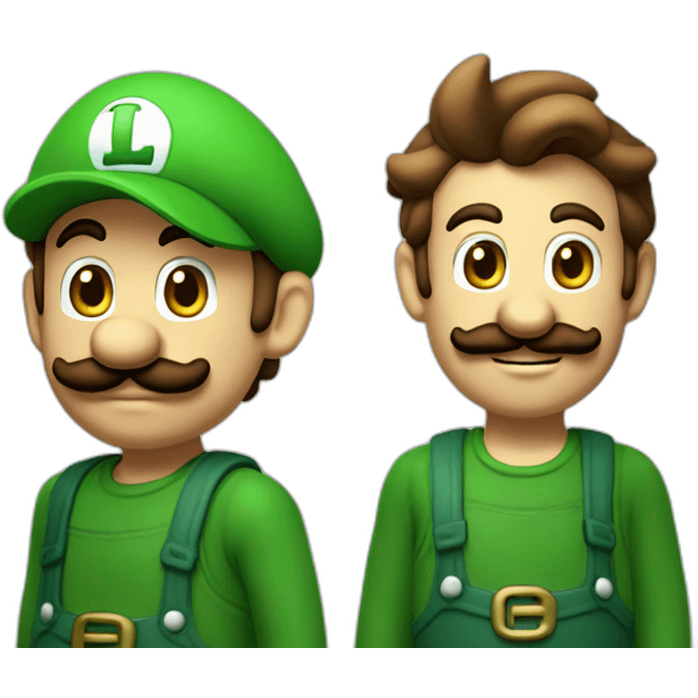 Mario et luigi emoji