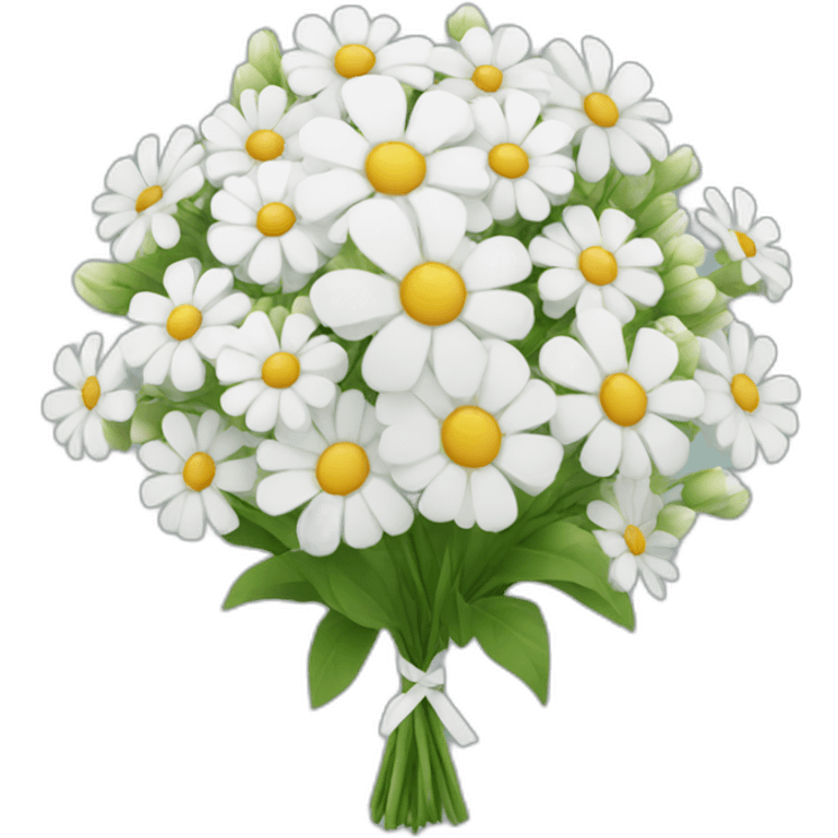 White flower bouquet emoji