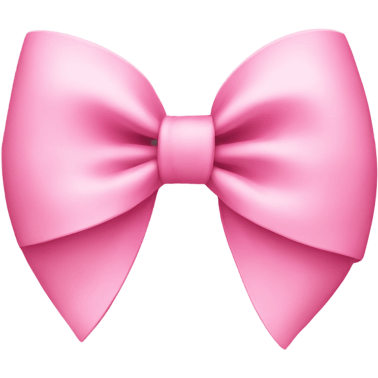 cute pink bow emoji