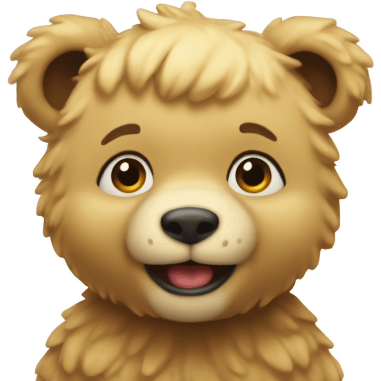 Butterbear 3 years old emoji