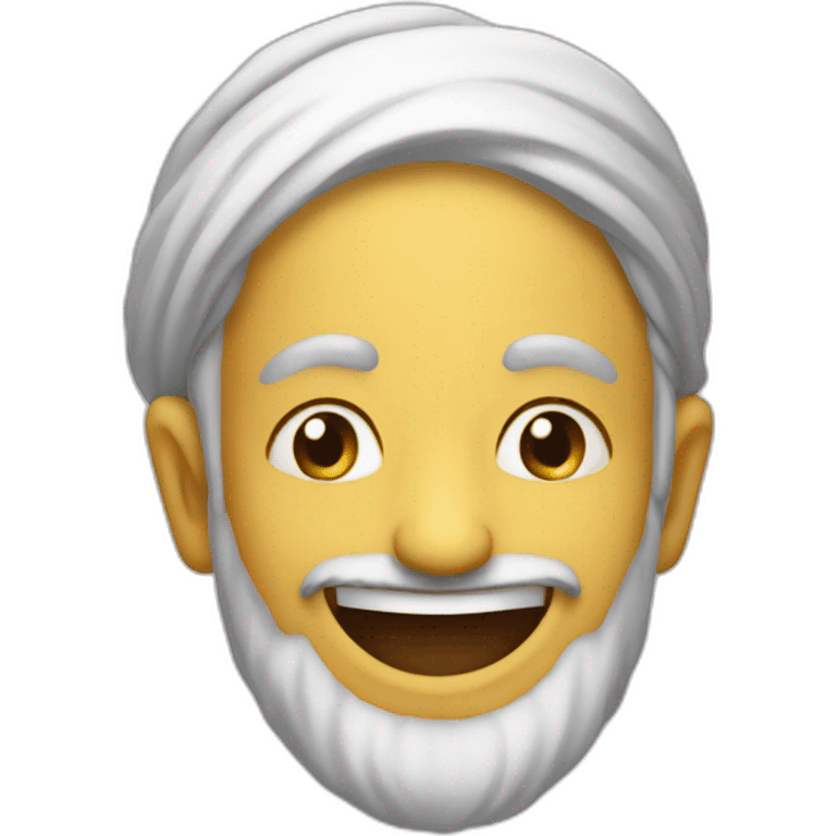 Mulla Nasiruddin laughing emoji