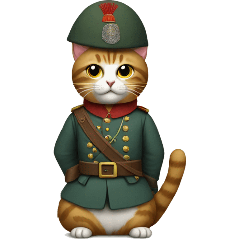 Ottoman soldier cat emoji