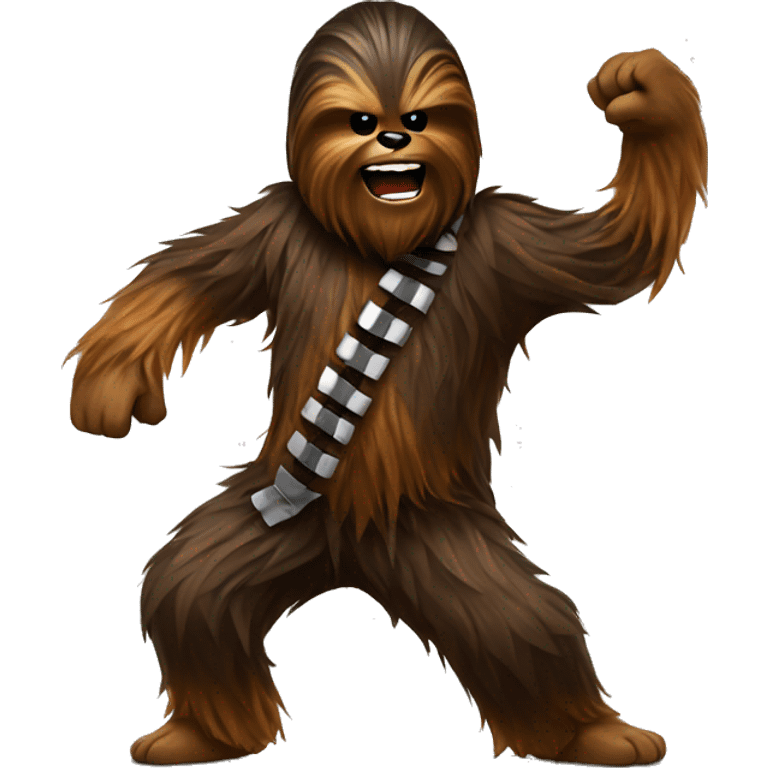 Chewbacca Dancing Breakdance emoji