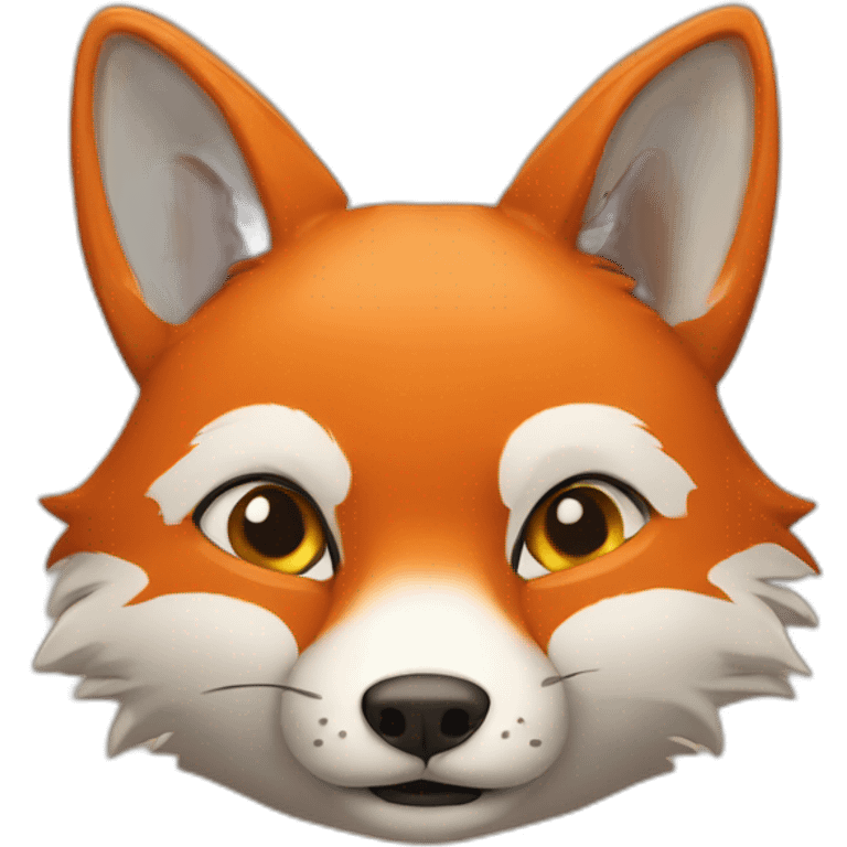 Renard de feu emoji