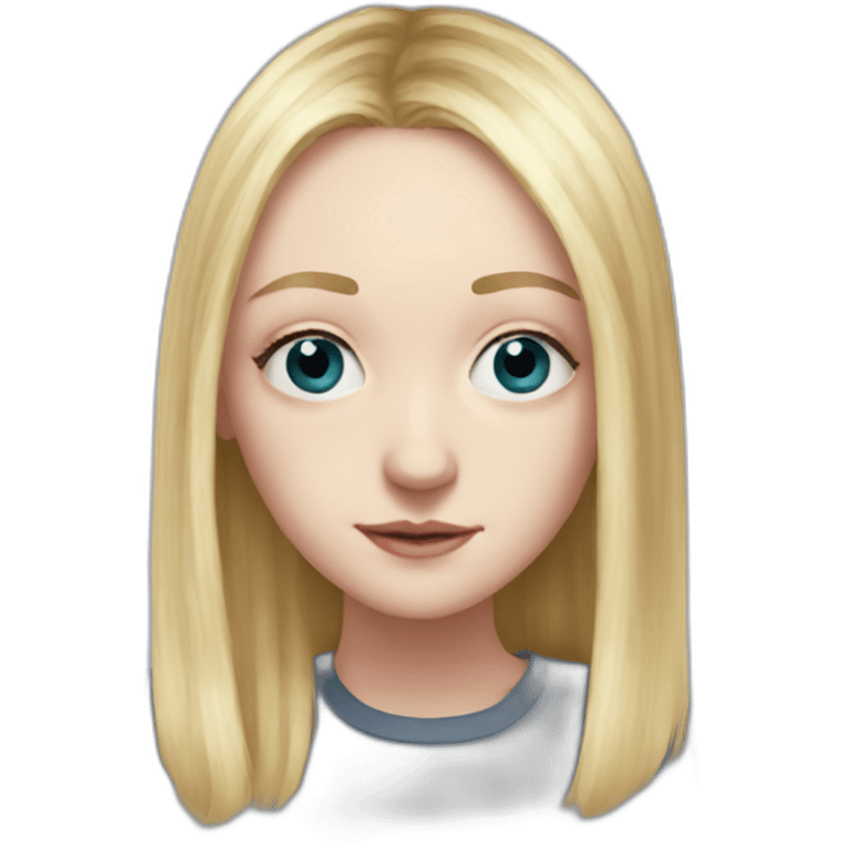 dakota fanning emoji