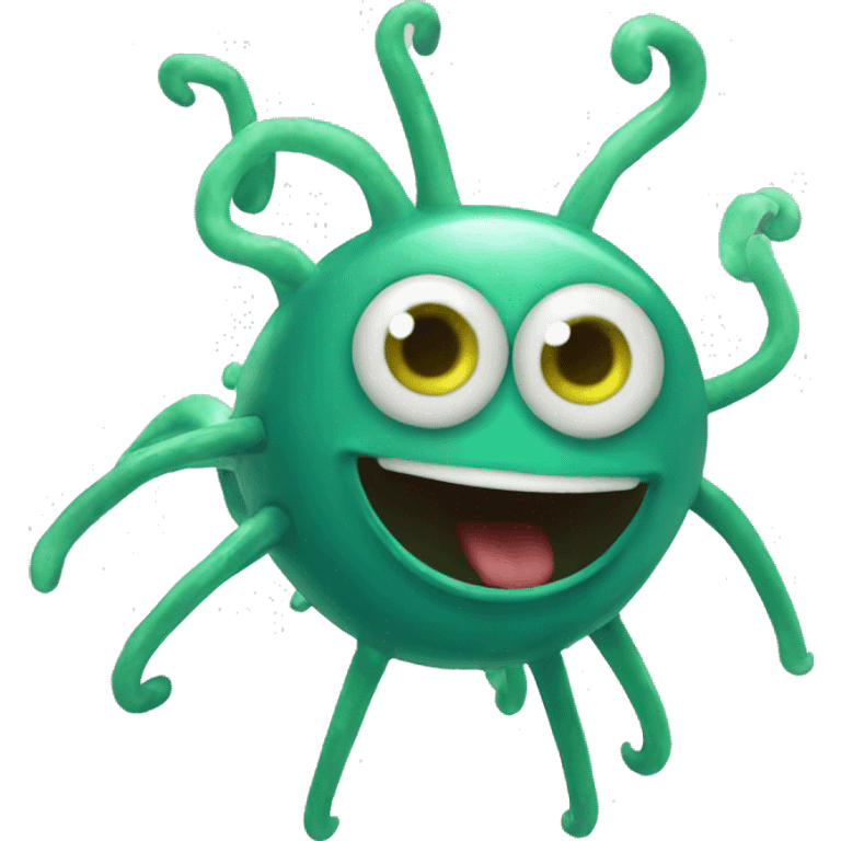 Plankton having fun emoji