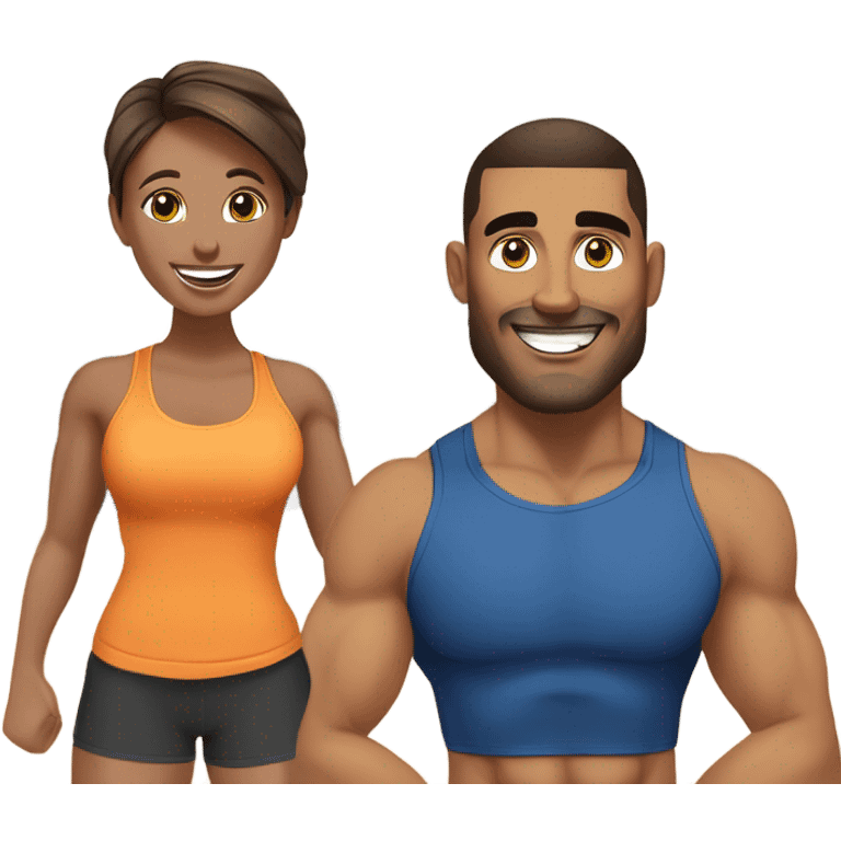 Personal trainer soulmate  emoji