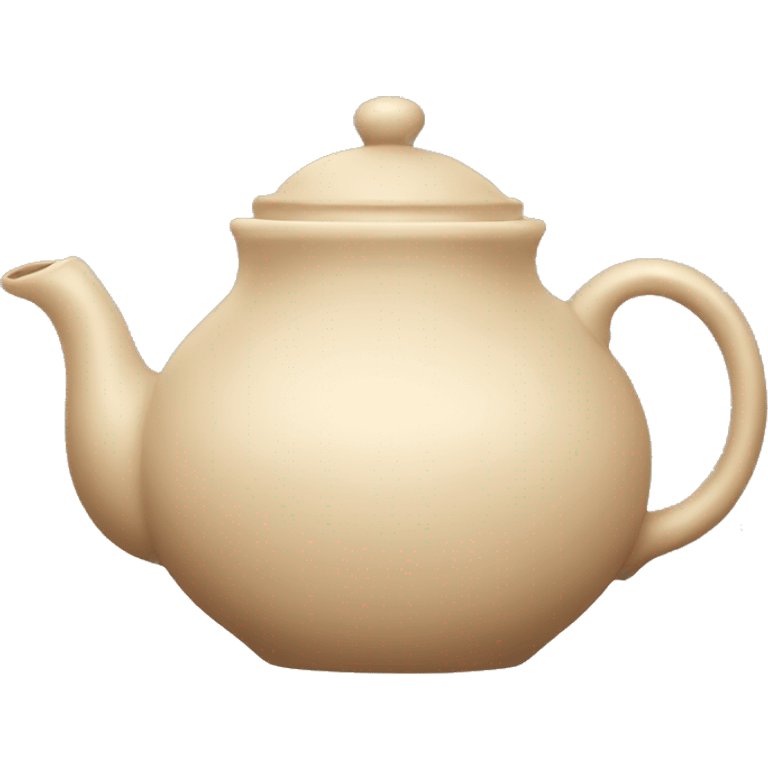 beige teapot emoji