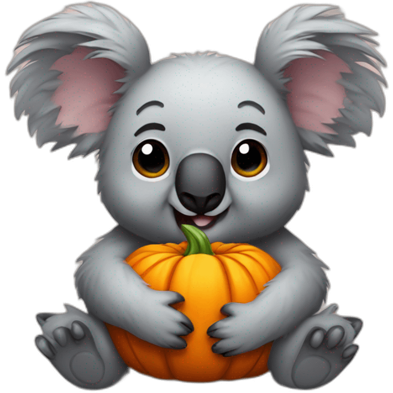 koala pumkin emoji