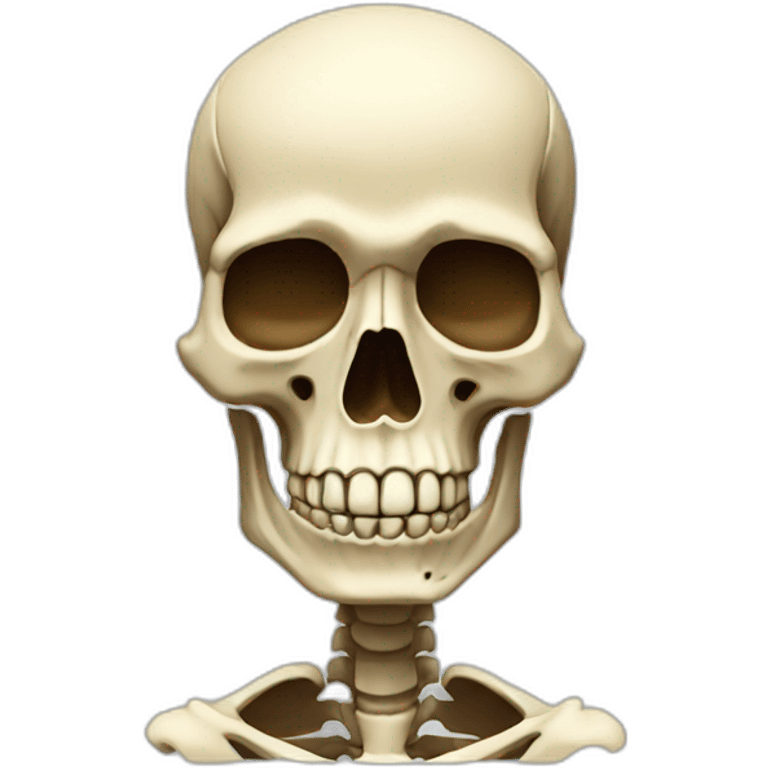 Egyptian skeleton emoji