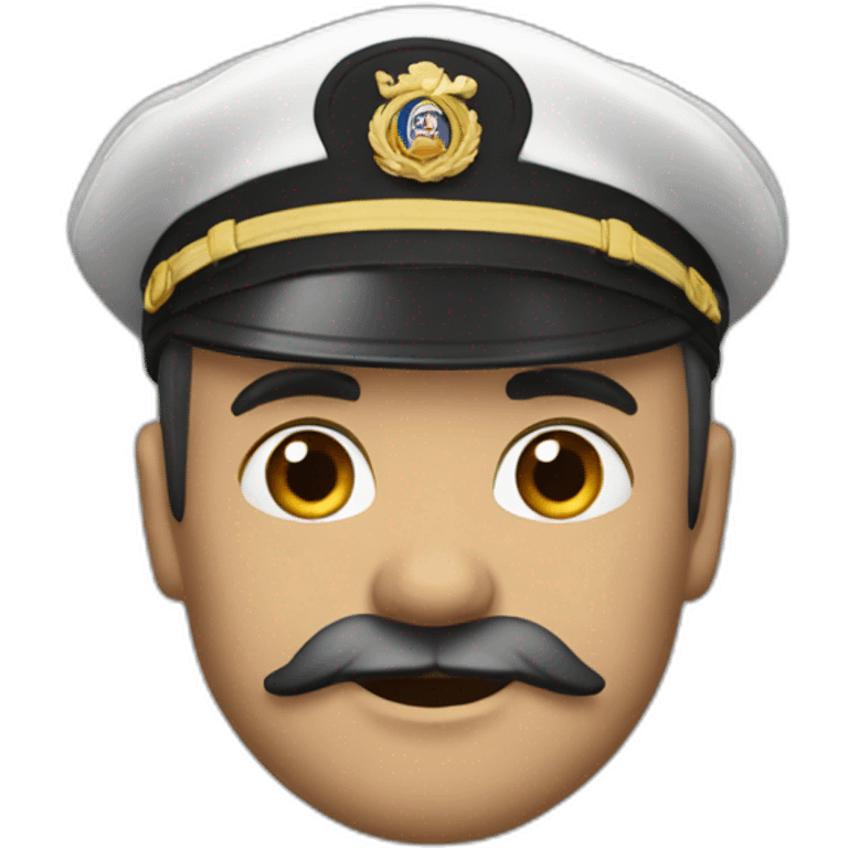 Capitaine prie emoji