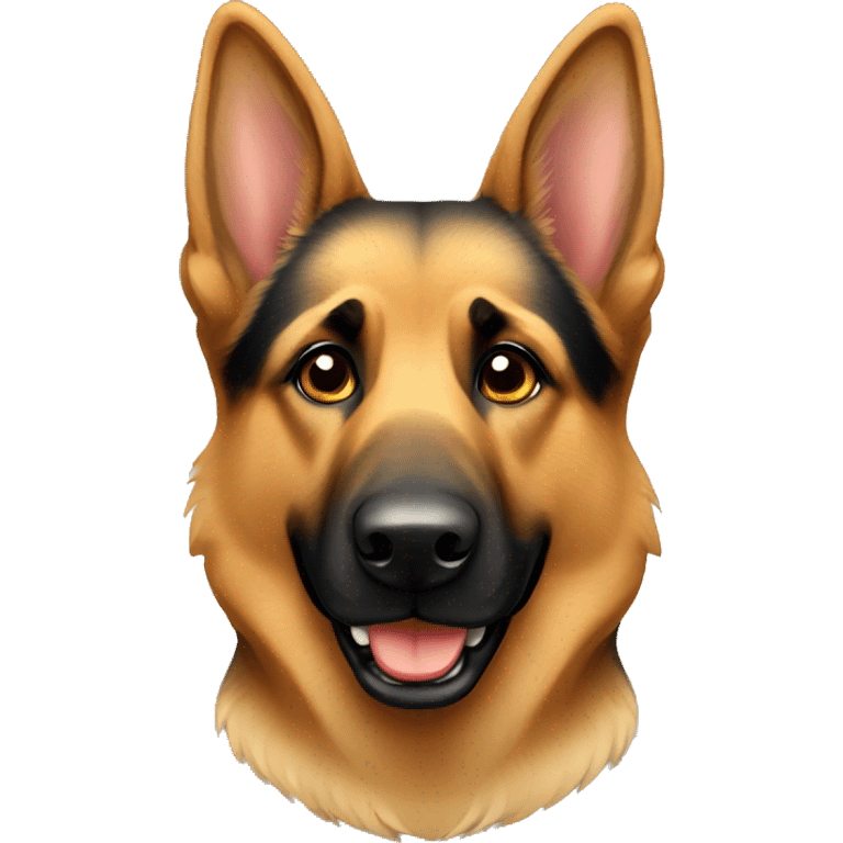 German shepherd  emoji