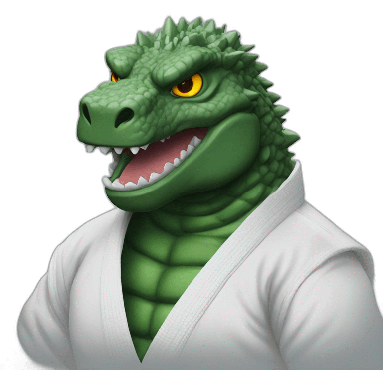 Godzilla jiu jitsu  emoji