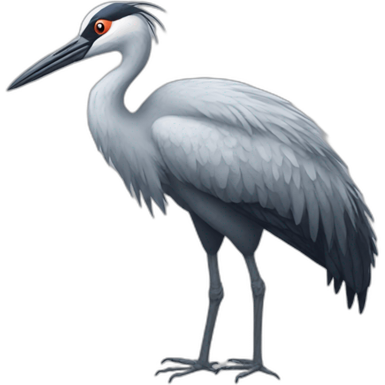 Crane bird emoji