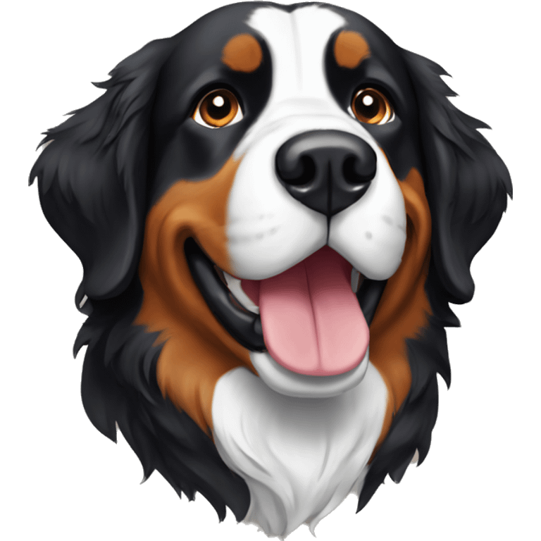 Bernese montain dog emoji