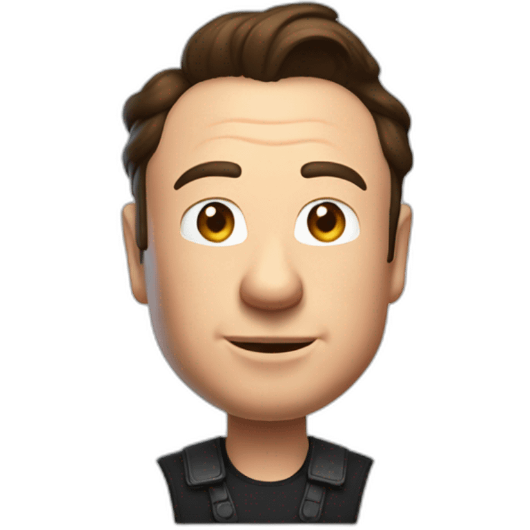 Super Mario Elon Musk emoji