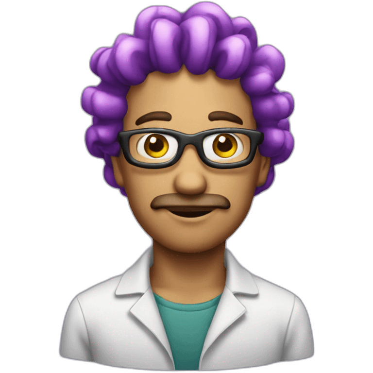 Computer Engineer purple octopus emoji