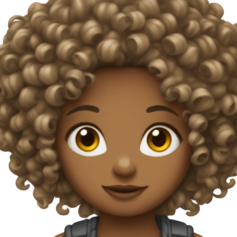 Curly Girl emoji