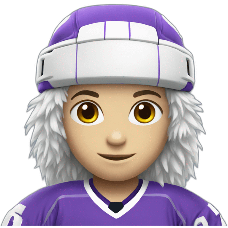 yeti hockey violet uniform emoji