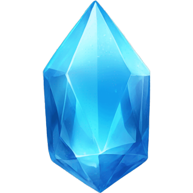 blue crystal  emoji