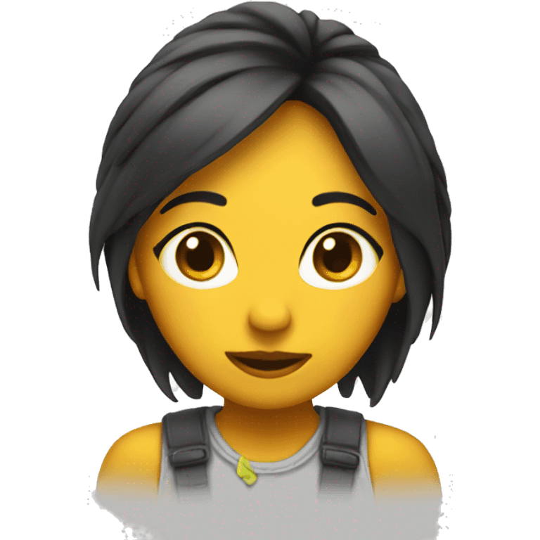 Chica emoji