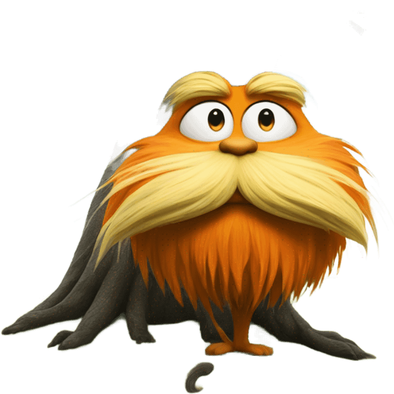 the lorax with a tree emoji