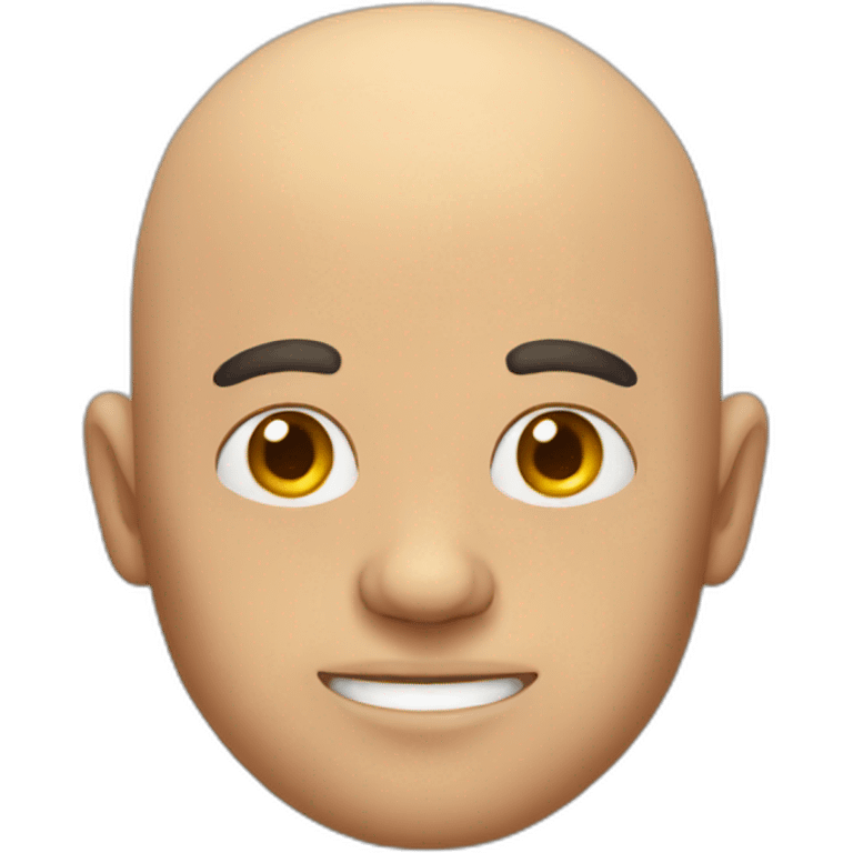 bald man with horns on his head emoji