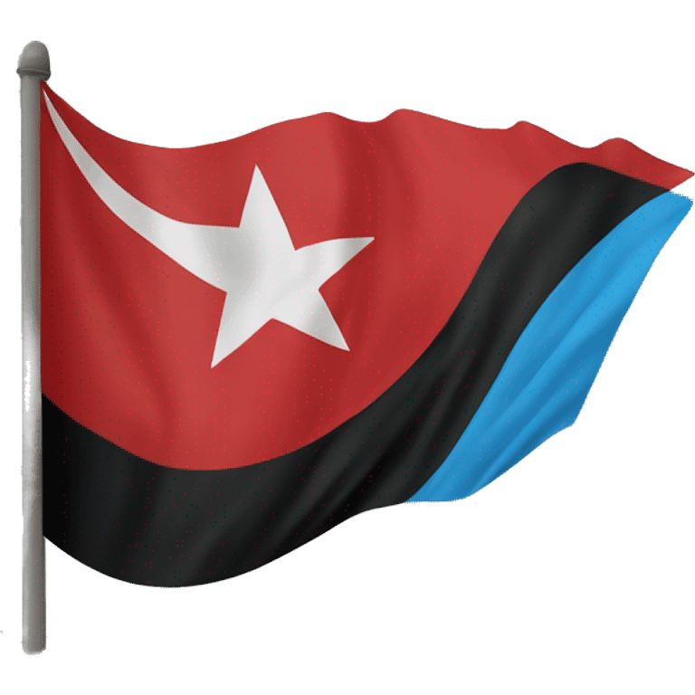 Flag of South Yemen emoji