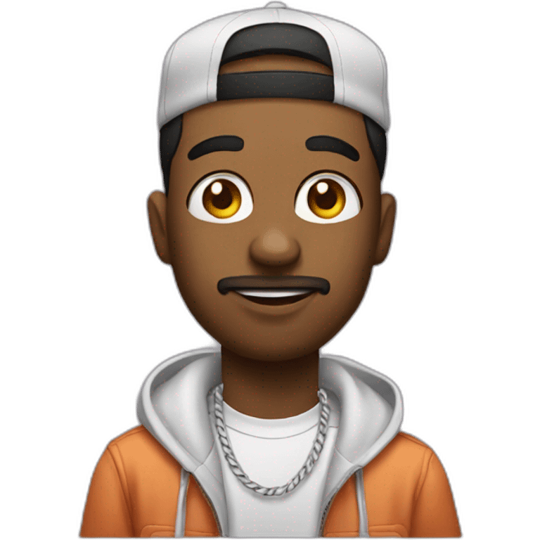 candy in rapper emoji