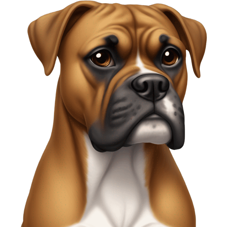 Boxer dog emoji