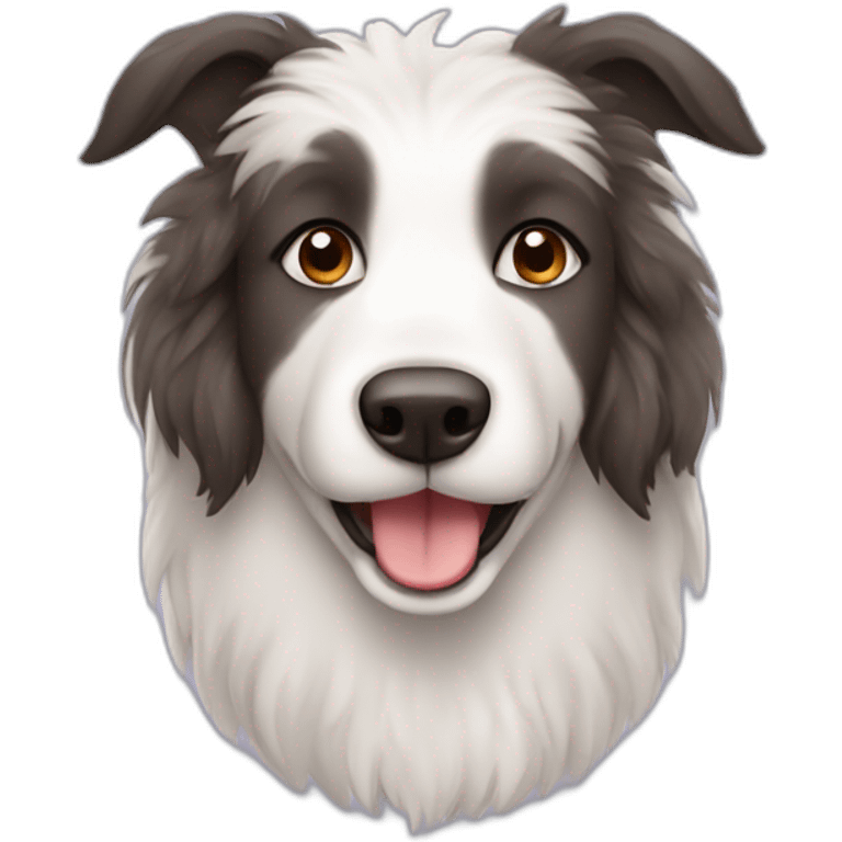 small female sheepdog emoji