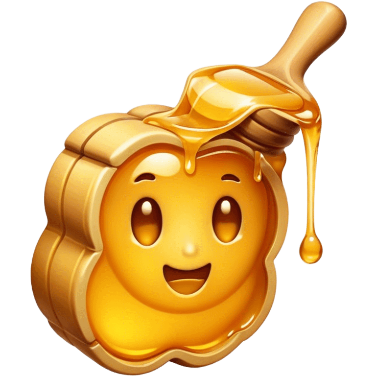 Dollar with honey emoji