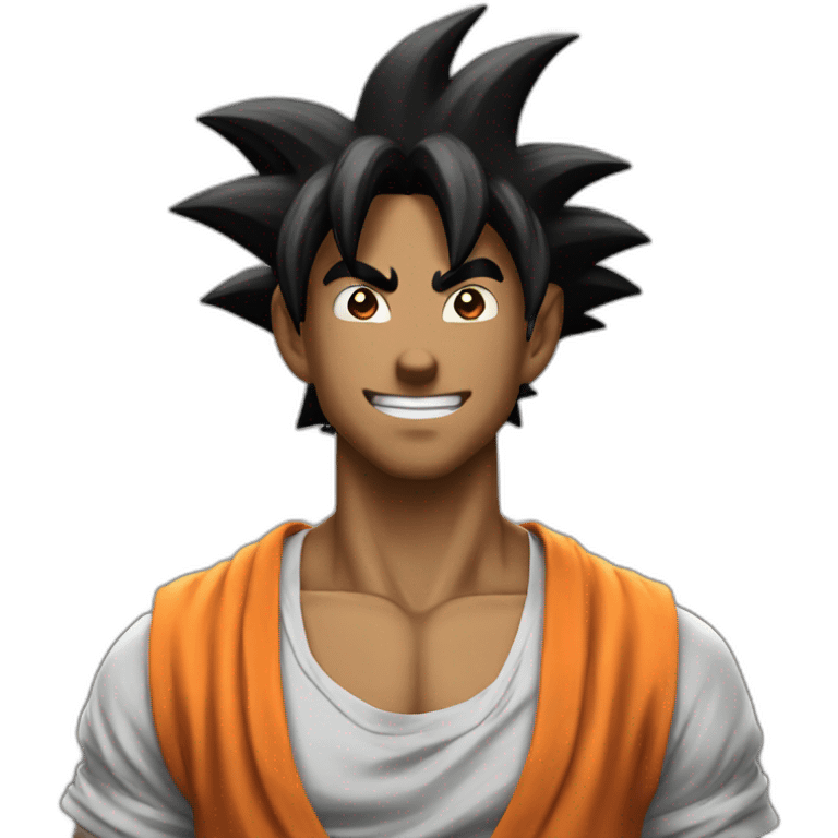 does goku clean nuts? emoji