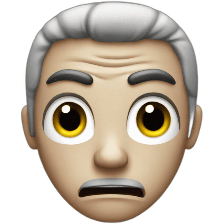 an angry person  emoji