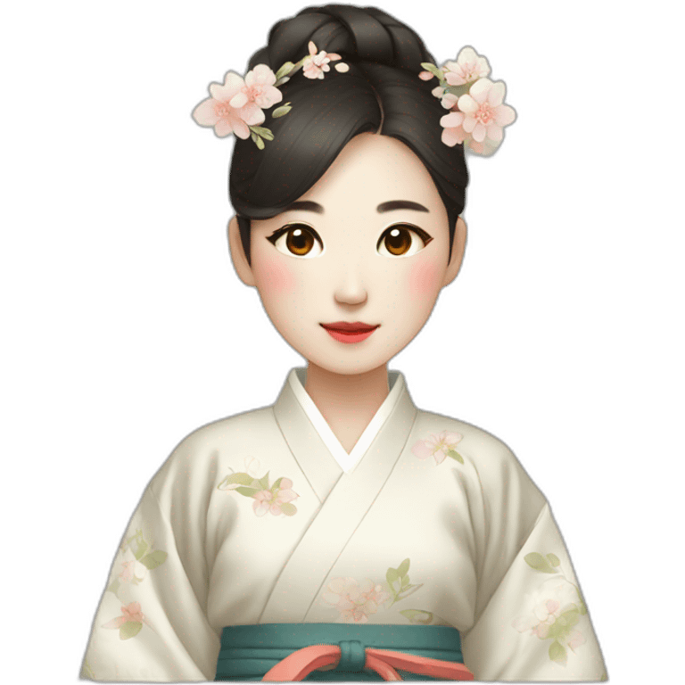 korean traditional dress only emoji