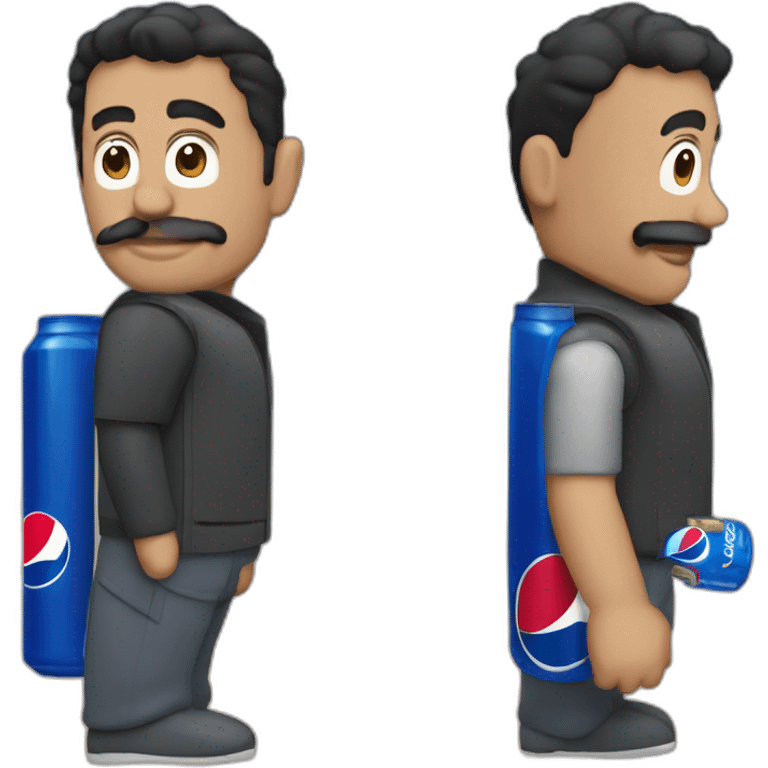 charly garcias with pepsi emoji